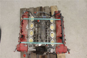 Rebuilt car engine