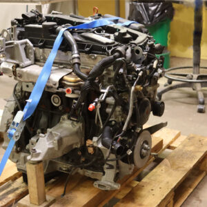 Rebuilt car engine