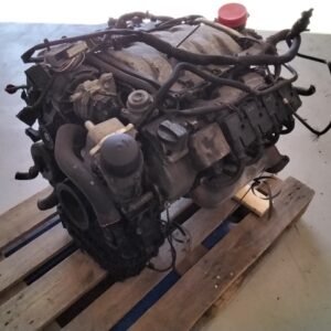 Rebuilt car engine