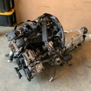 Rebuilt car engine