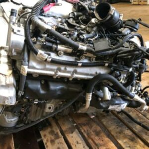 Rebuilt car engine