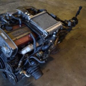 Rebuilt car engine