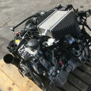 Rebuilt car engine