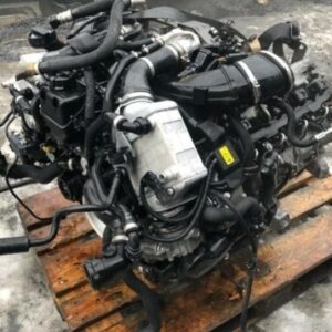 Rebuilt car engine