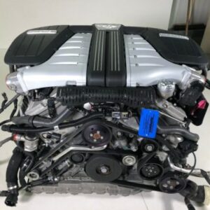 Rebuilt car engine