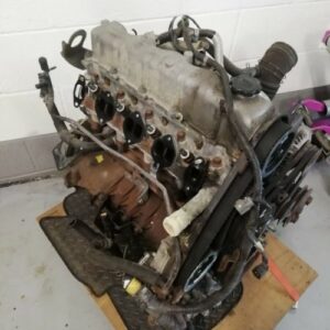 Rebuilt car engine