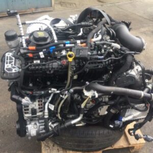 Rebuilt car engine