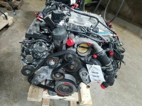 Rebuilt car engine