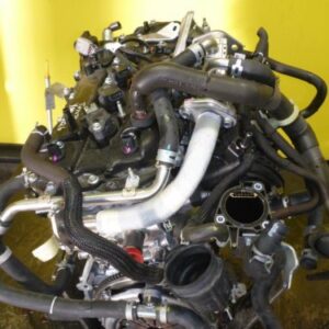 Rebuilt car engine