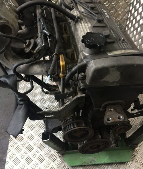 Rebuilt car engine